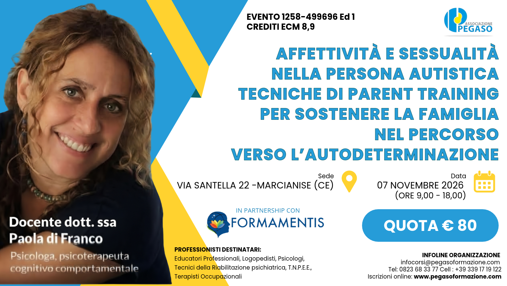 AFFETTIVITÀ E SESSUALITÀ NELLA PERSONA AUTISTICA TECNICHE DI PARENT TRAINING PER SOSTENERE LA FAMIGLIA NEL PERCORSO VERSO L’AUTODETERMINAZIONE