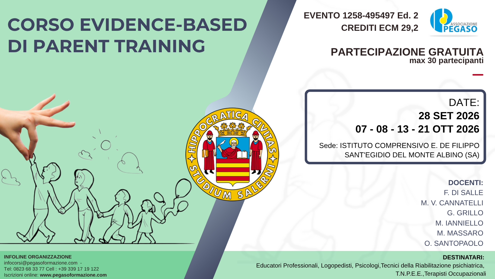 CORSO EVIDENCE-BASED DI PARENT TRAINING 