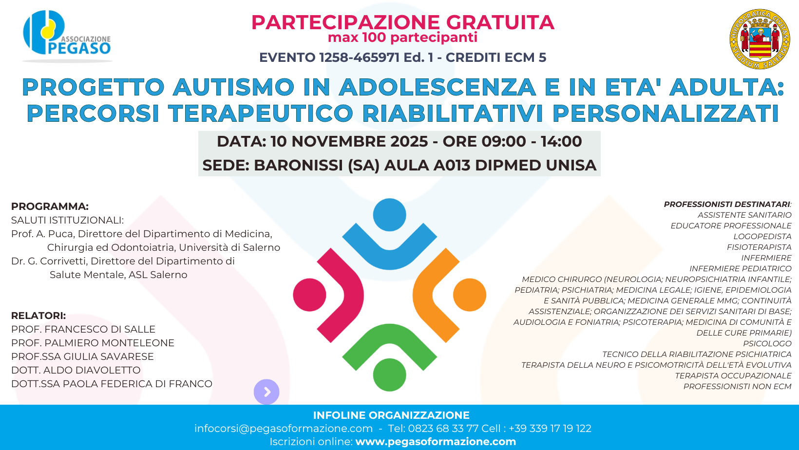 PROGETTO AUTISMO IN ADOLESCENZA E IN ETA' ADULTA: PERCORSI TERAPEUTICO RIABILITATIVI PERSONALIZZATI Copia 1